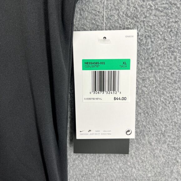 Nike DRI-FIT Swim Hydroguard Shirt Men's XL Black Sleeveless UPF+40 NESSA585 - Picture 11 of 16